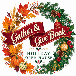 Gather & Give Back Holiday Open House